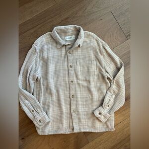 Abercrombie and fitch flannel, size large